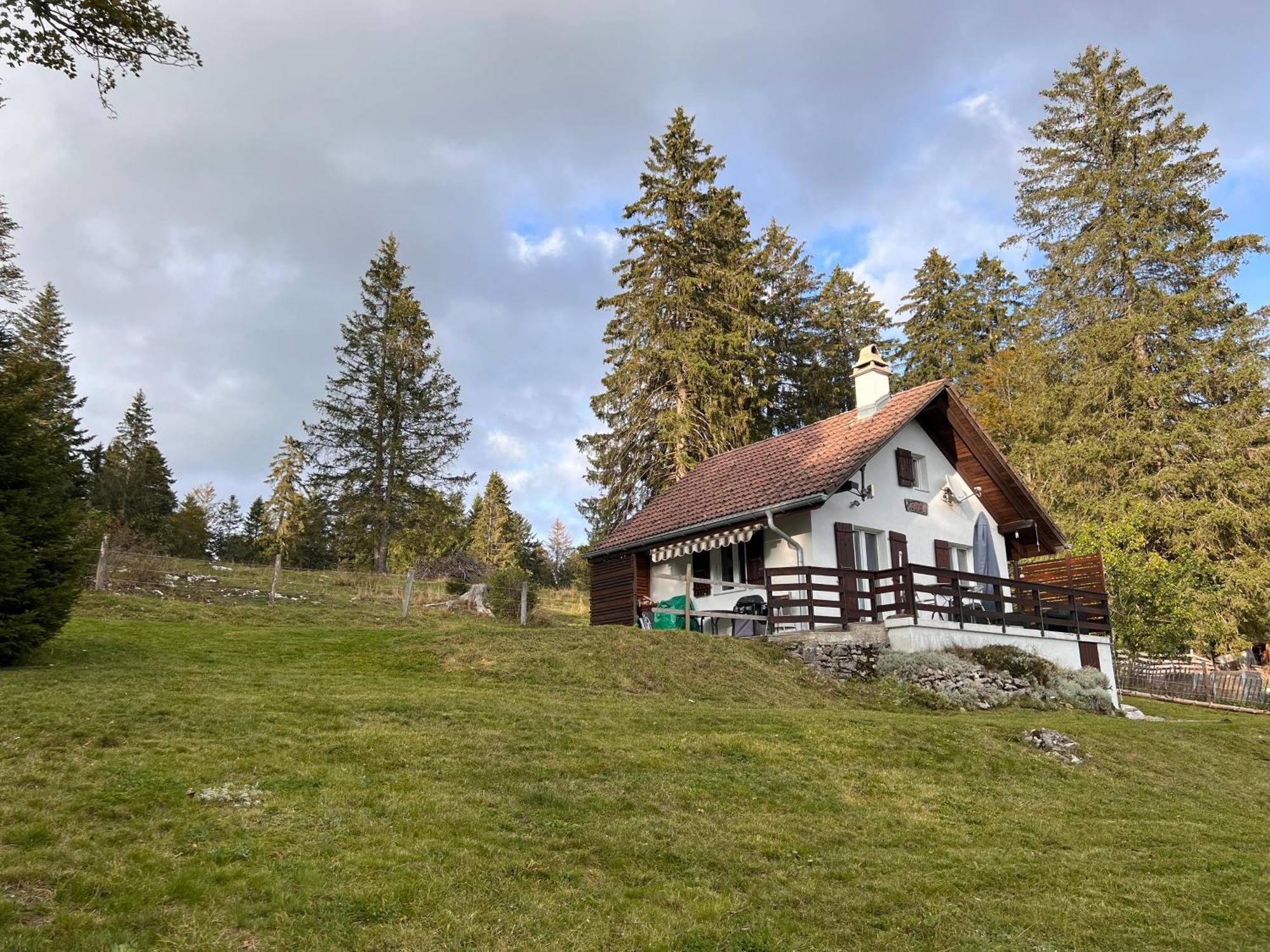 Villa Le Joly Chalet Saint-Imier Exterior foto