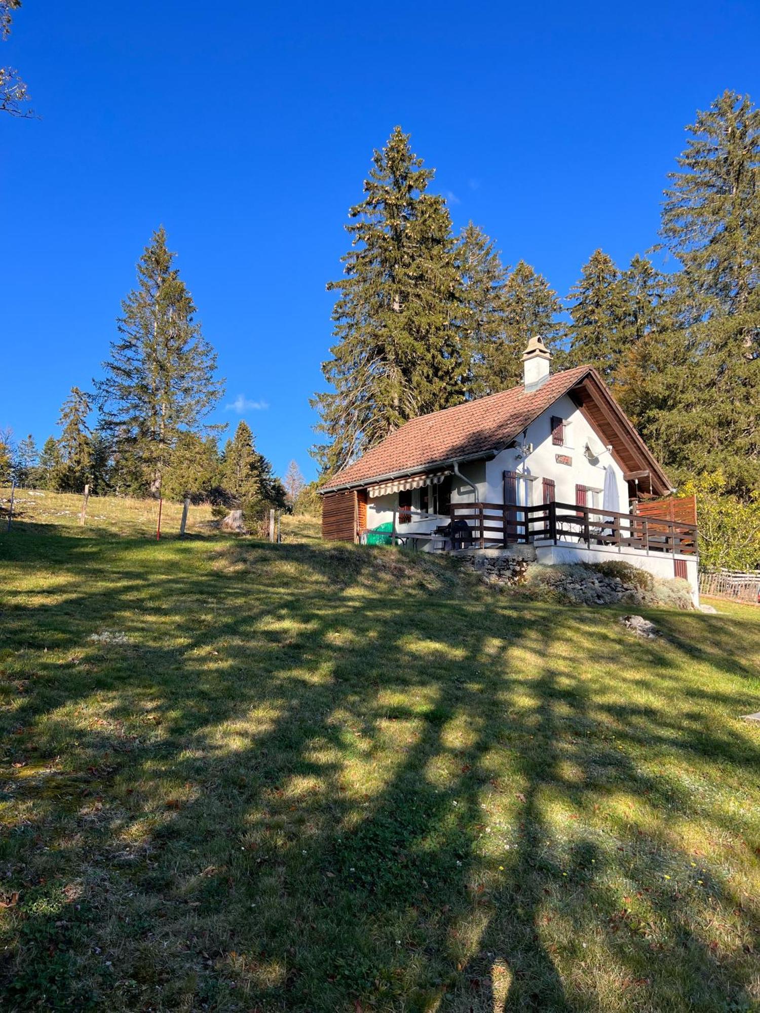 Villa Le Joly Chalet Saint-Imier Exterior foto